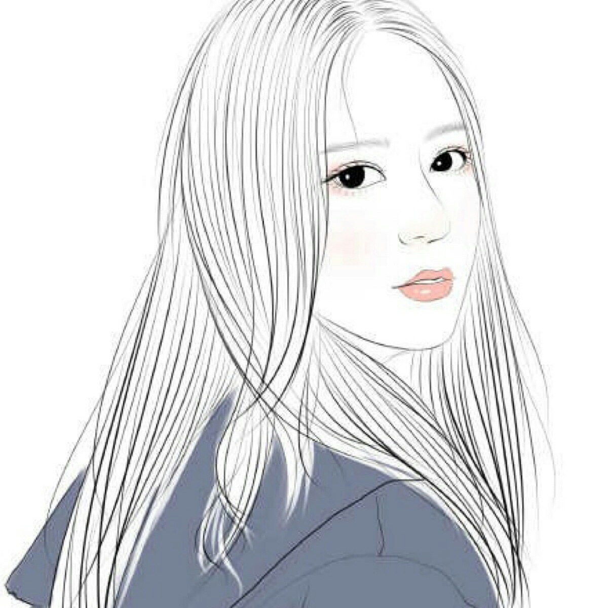 手绘头像 插画头像 绘画头像 动漫头像 卡通头像 漫画头像