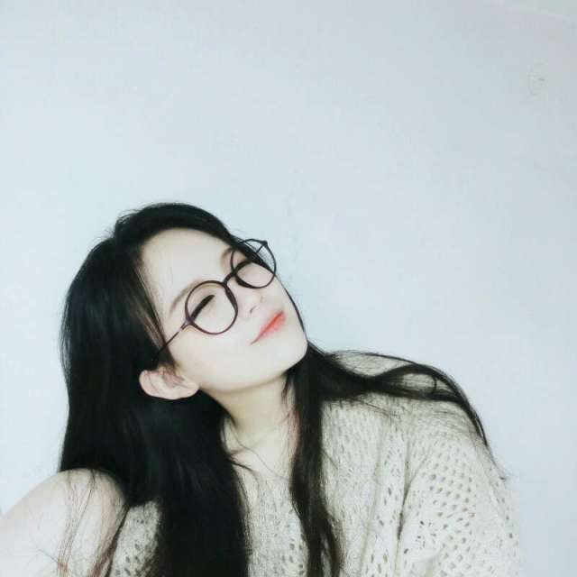 女生头像 beautiful 眼镜&系列