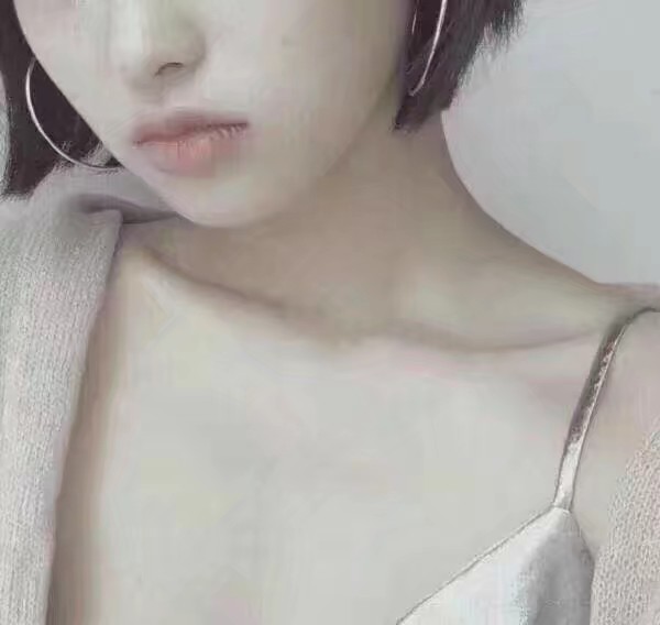 女生局部头像