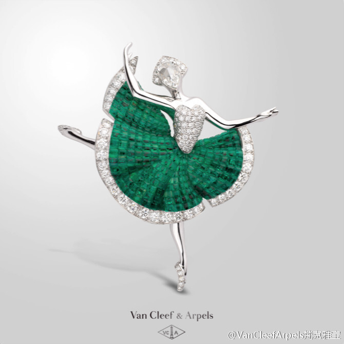 vancleefarpels梵克雅宝 #致爱芭蕾#为了纪念《珠宝》诞生40周年,2007