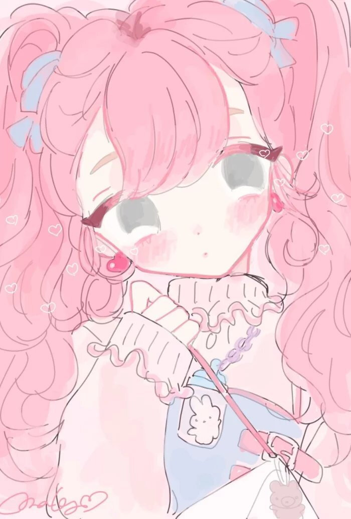 粉色 少女系 壁纸