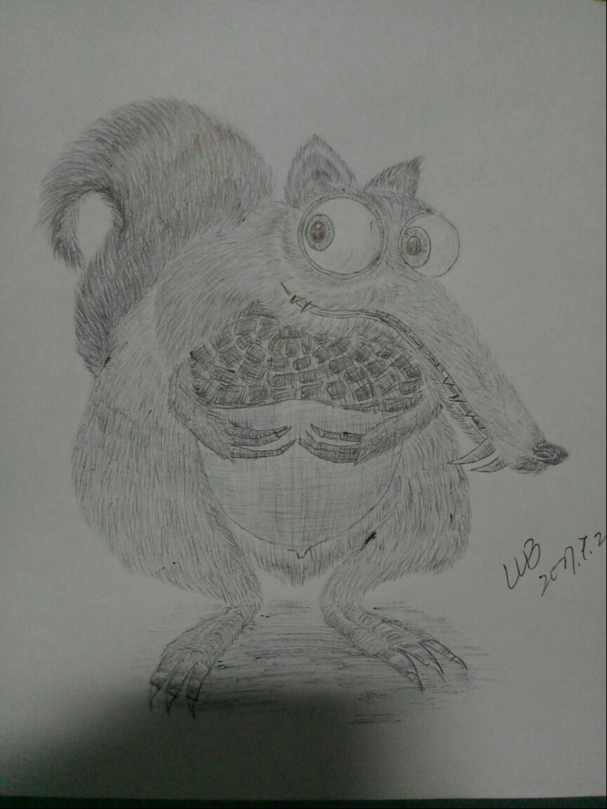 圆珠笔画
