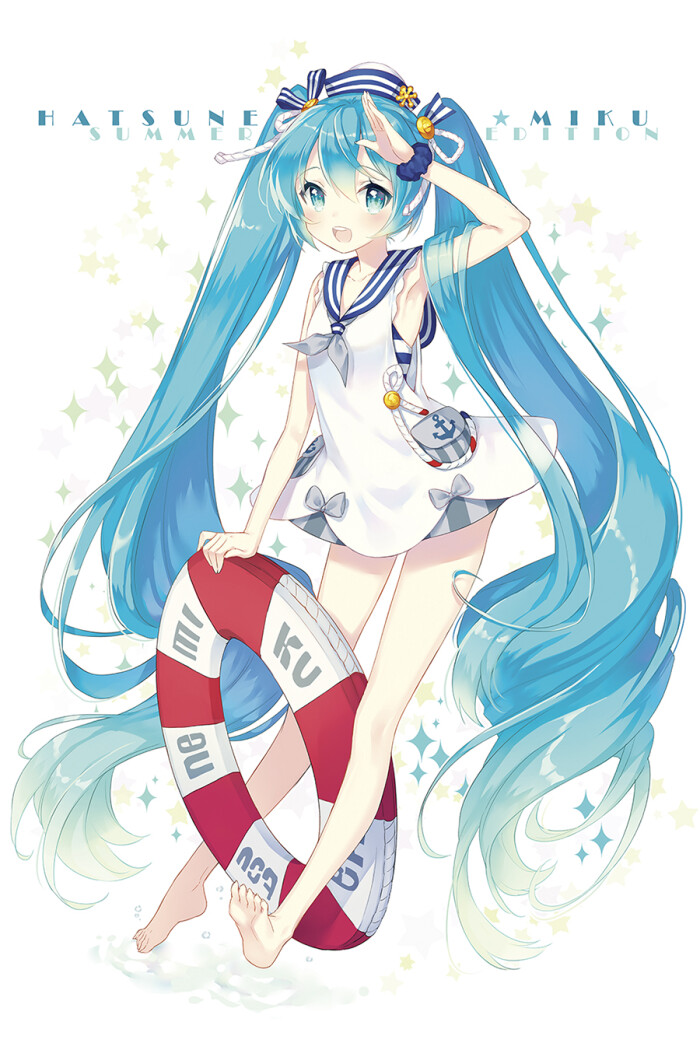 初音未来 绘师:マンル★ 本作品pixiv id=63966865