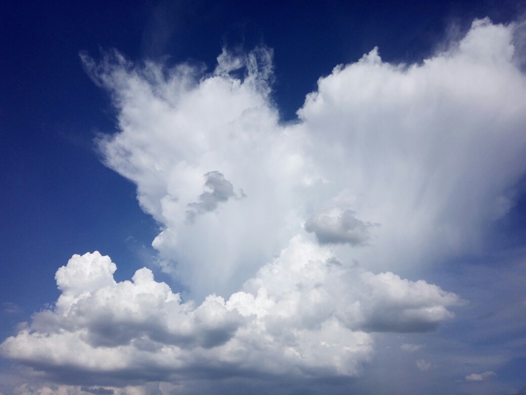 夏季的天空