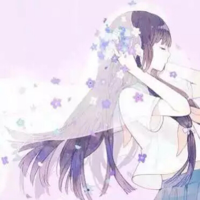动漫二次元女头像 唯美