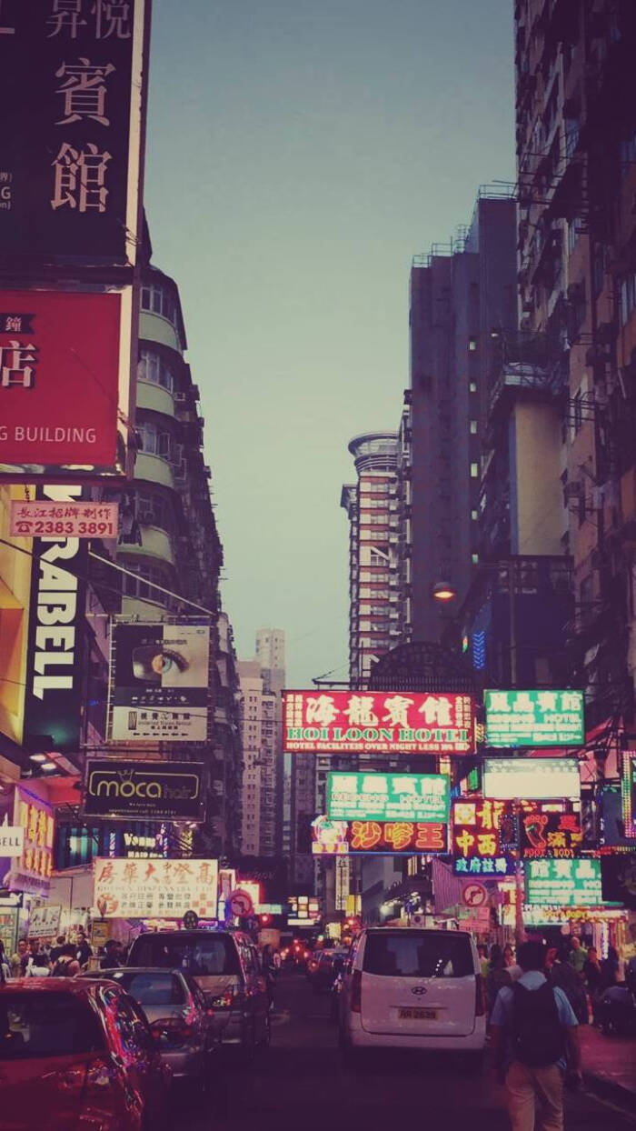 香港,壁纸,夜景