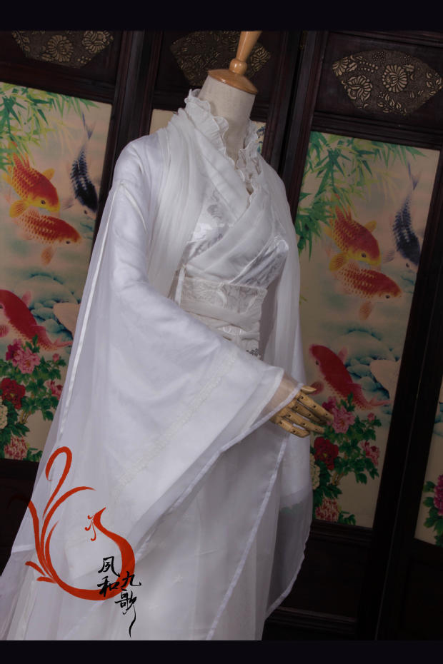 二手【夙和九歌【丧服一】枕上书 凤九守孝白衣 华胥引卿酒酒cos
