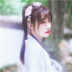 自截,头像,古风,古风真人头像,古风头像,女头,汉服,唯美,森系,意境,小