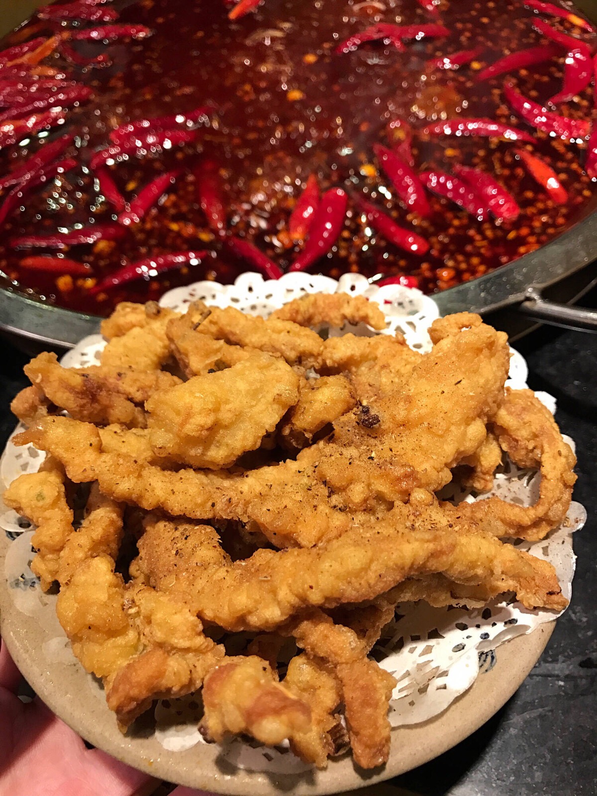 炸酥肉 美食 火锅 小吃