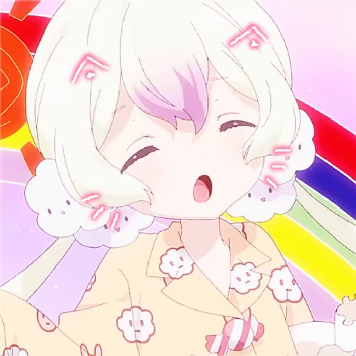 云朵少女心女头动漫