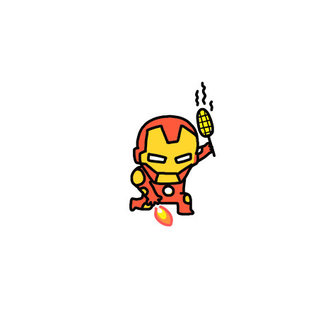 superheros 钢铁侠--漫威 @大绵羊bobo