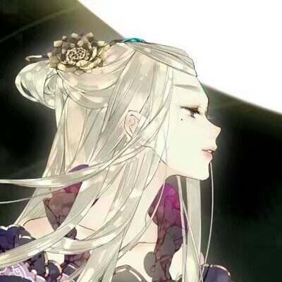 头像,闺蜜,百合,古风