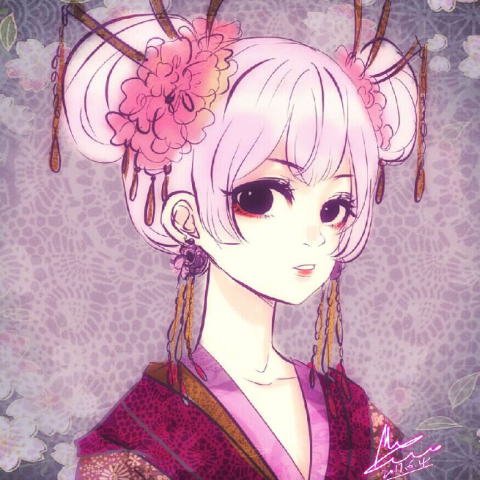 王者荣耀小乔缤私设花魁