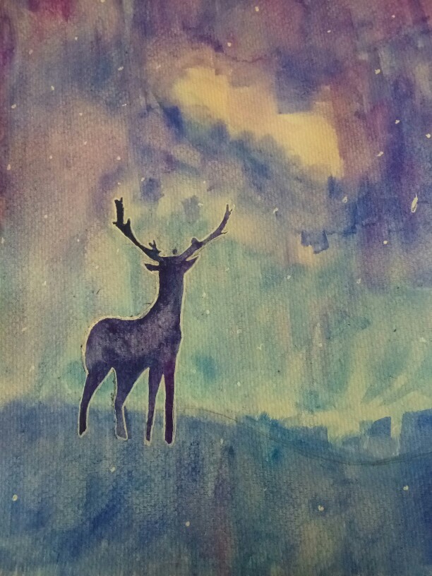 星空,鹿