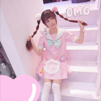 闺蜜头像 女生头像 自截头像 粉色系 weibo:@兰幼金