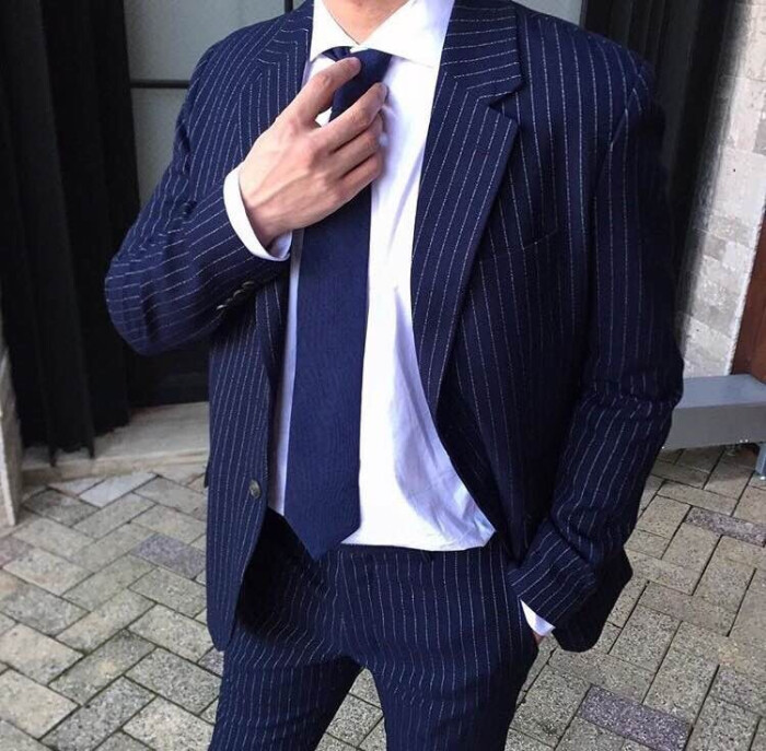 西装,玩网男头