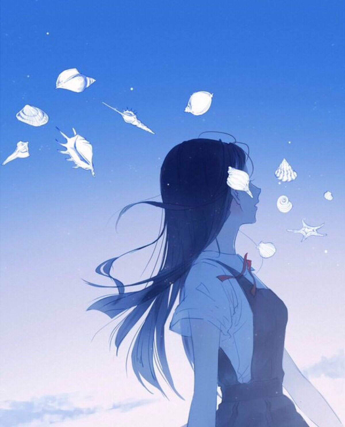 动漫 头像 女海