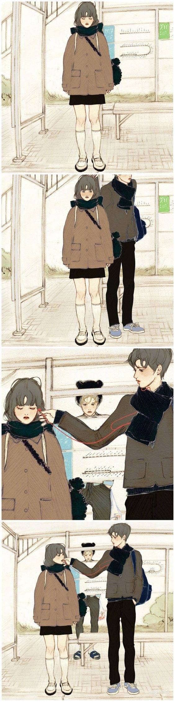 韩国插画师salgoo