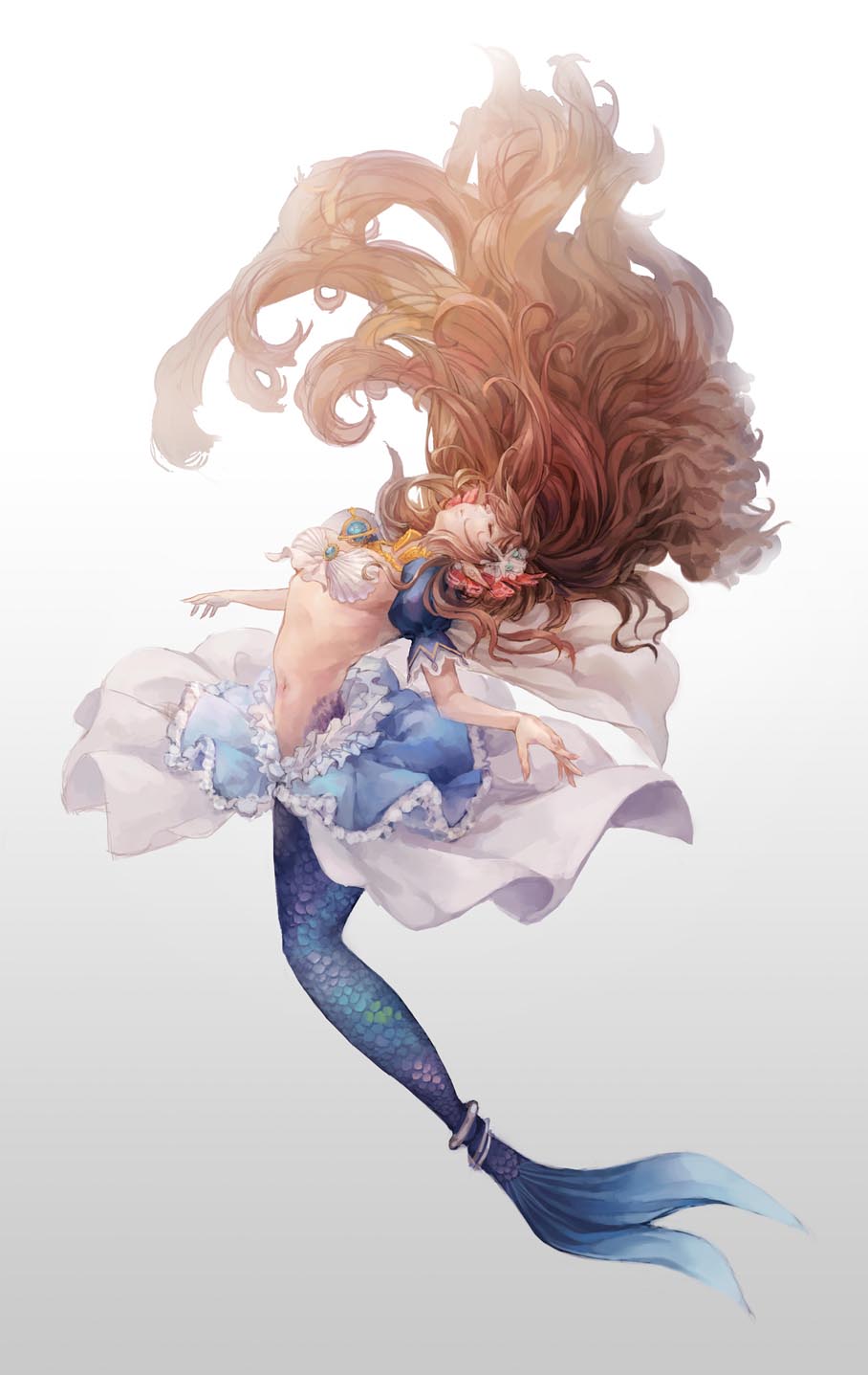 十二星座 双鱼座 绘师:ぴよたま 本作品pixiv id= 52134799