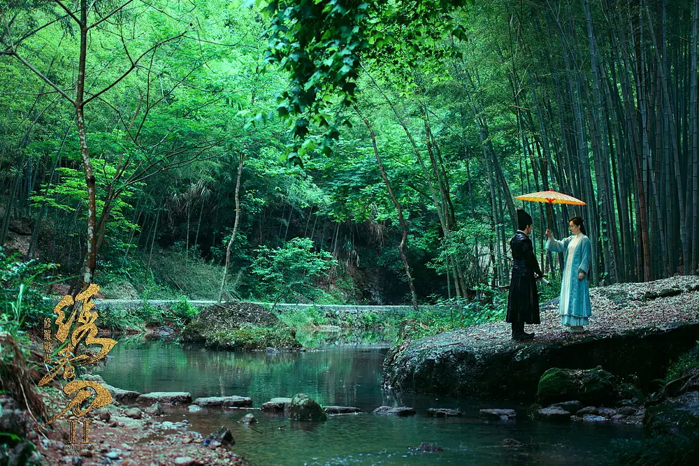 北斋沈炼雨中相遇