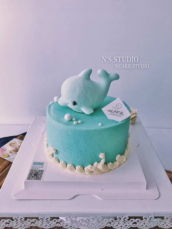 海豚蛋糕-ncake