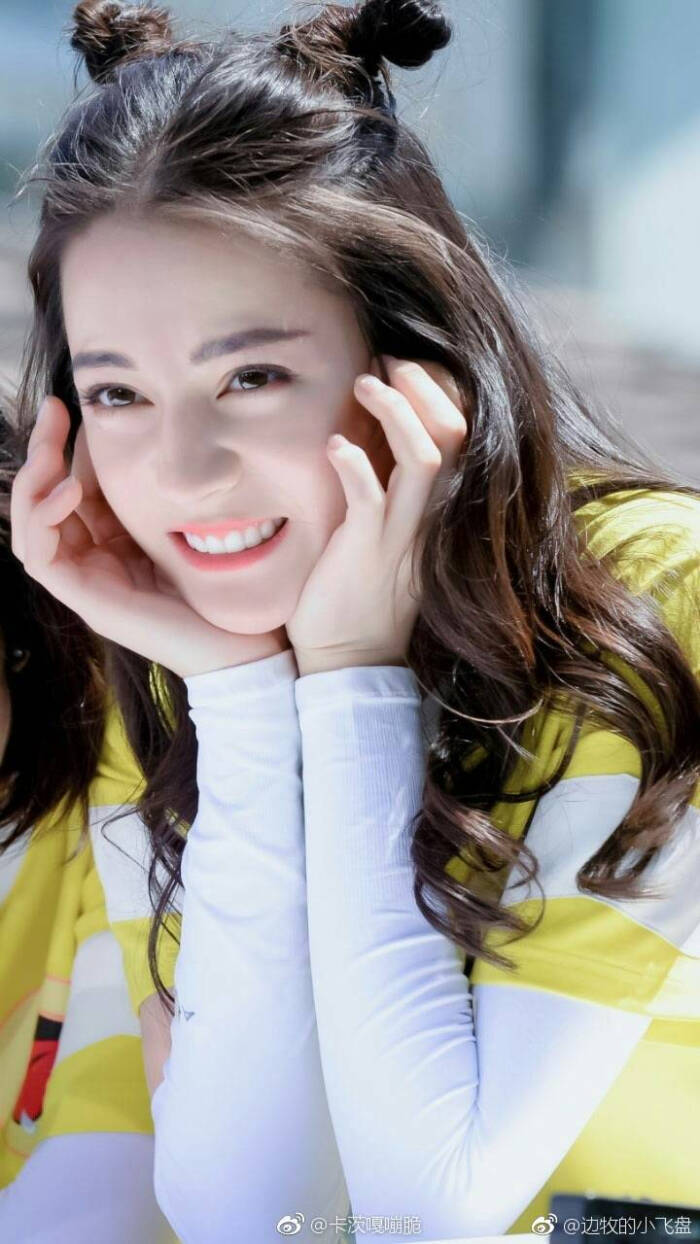 丸子头的热巴#小姐姐的盛世美颜