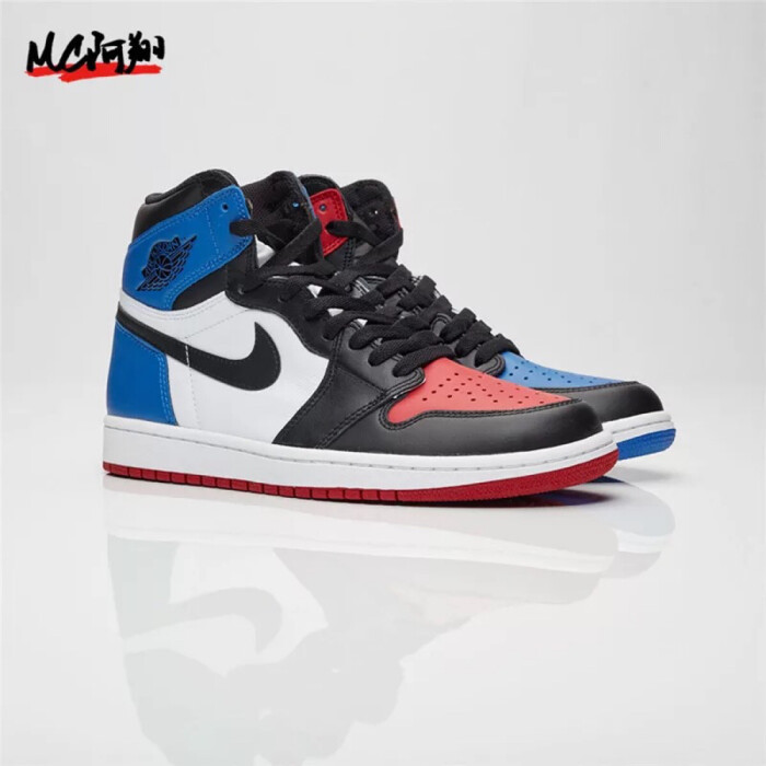 air jordan 1 乔1 ajtop 3鸳鸯 篮球鞋 555088-007