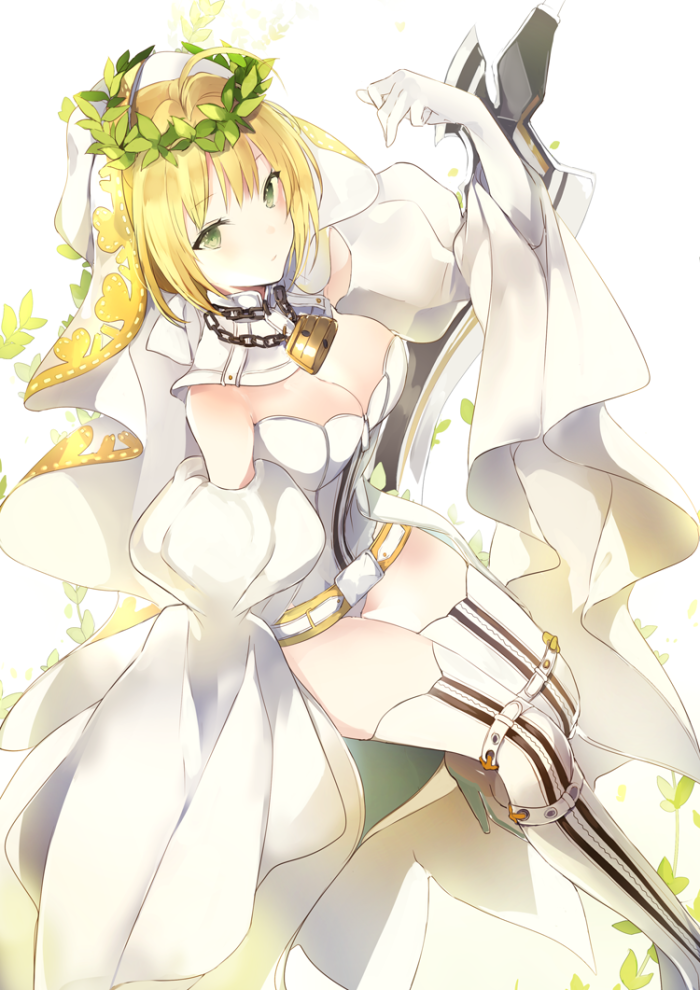 fate extra ccc/fate grand order 花嫁尼禄