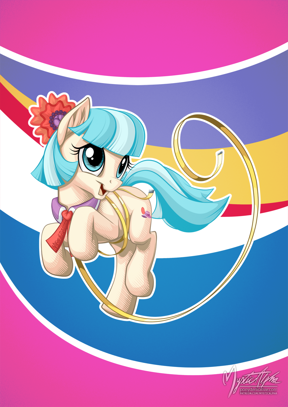 coco pommel [horse] by mysticalpha