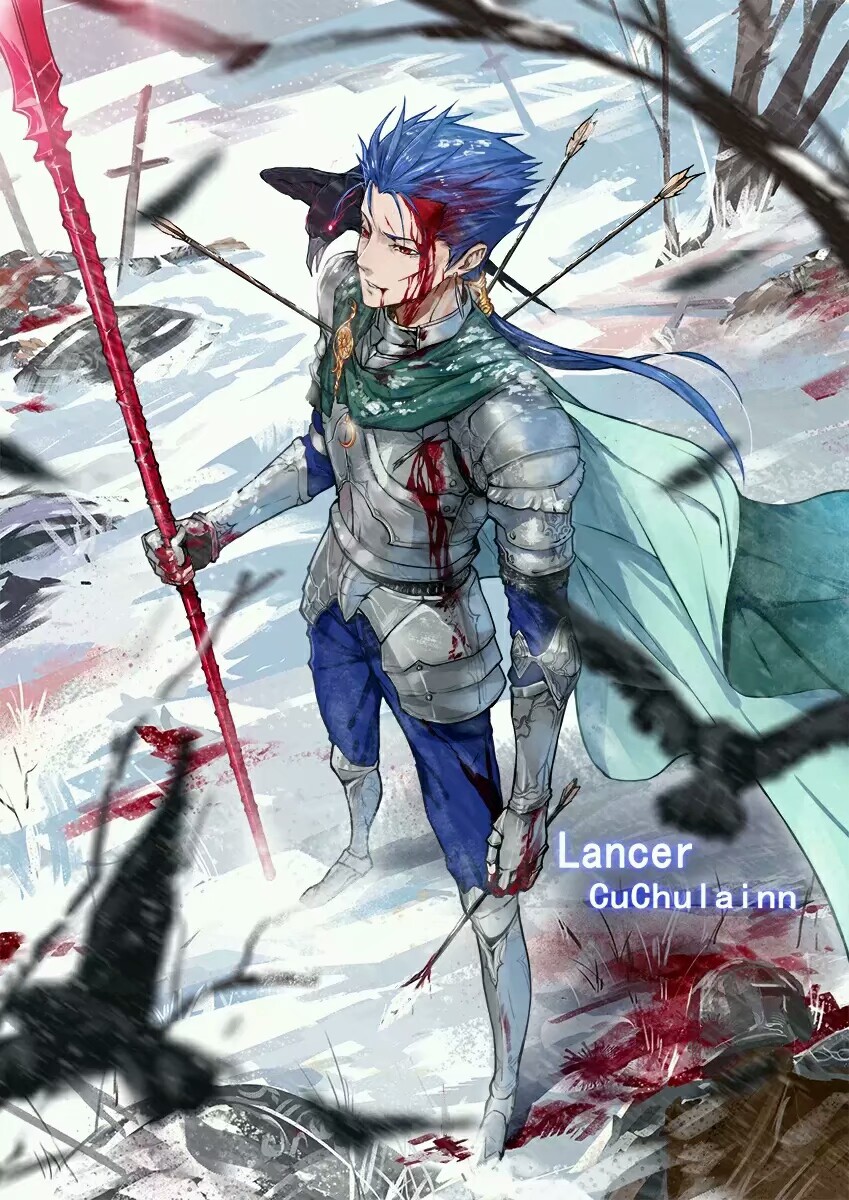 pixiv画师澪bk201(id=8602828)fate 汪酱 lancer 库丘林