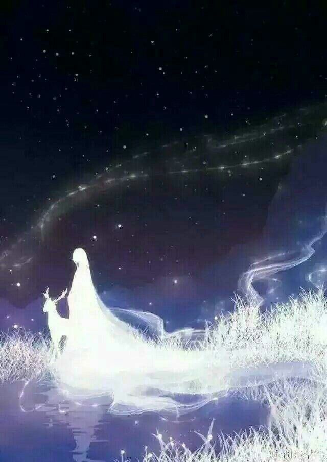 情头 古风 壁纸 唯美 女鹿