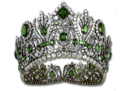 #法国王室珠宝# 玛丽·路易丝皇后祖母绿钻石