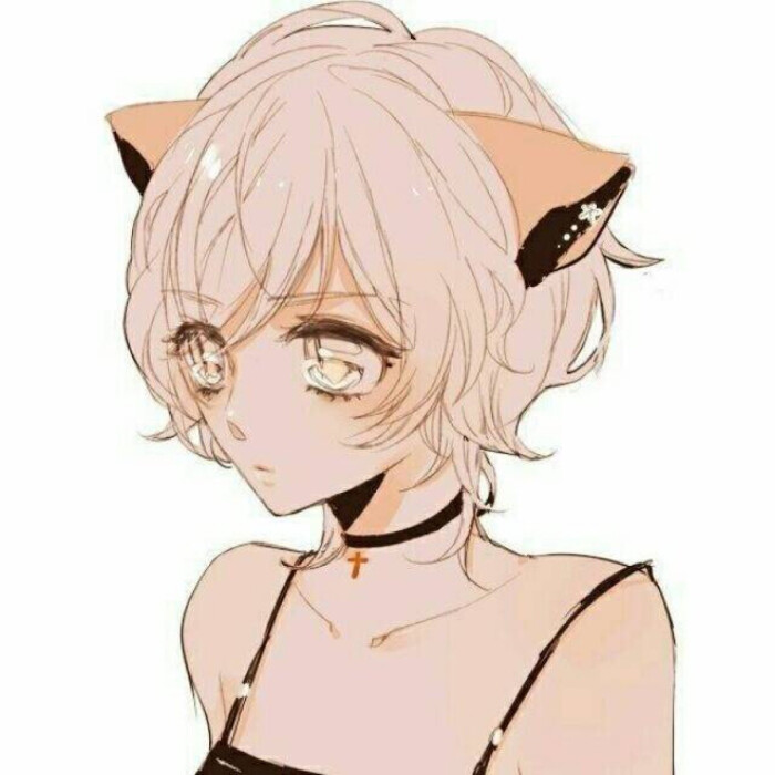 动漫二次元女头像 小清新