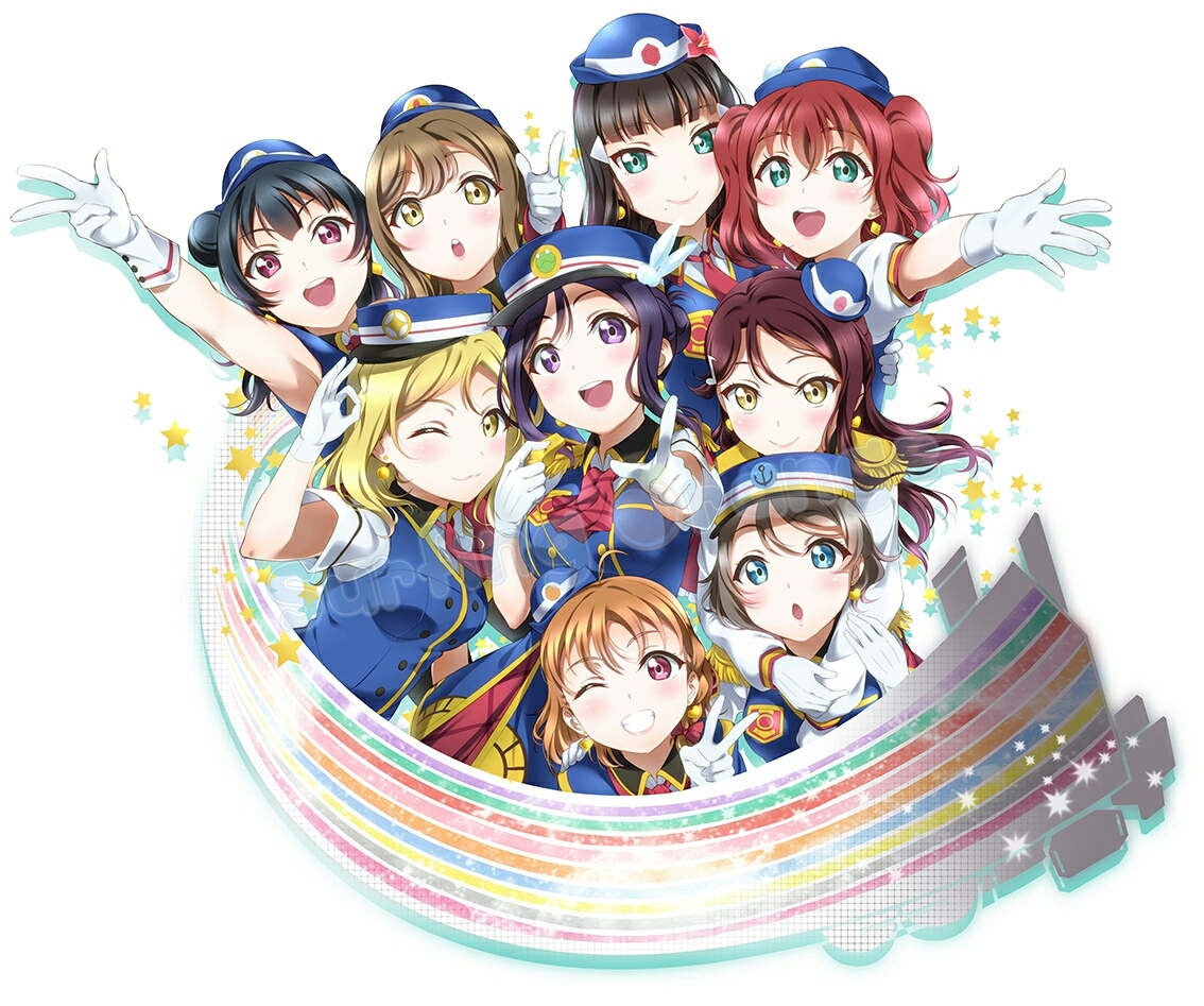 aqours lovelive 小火车