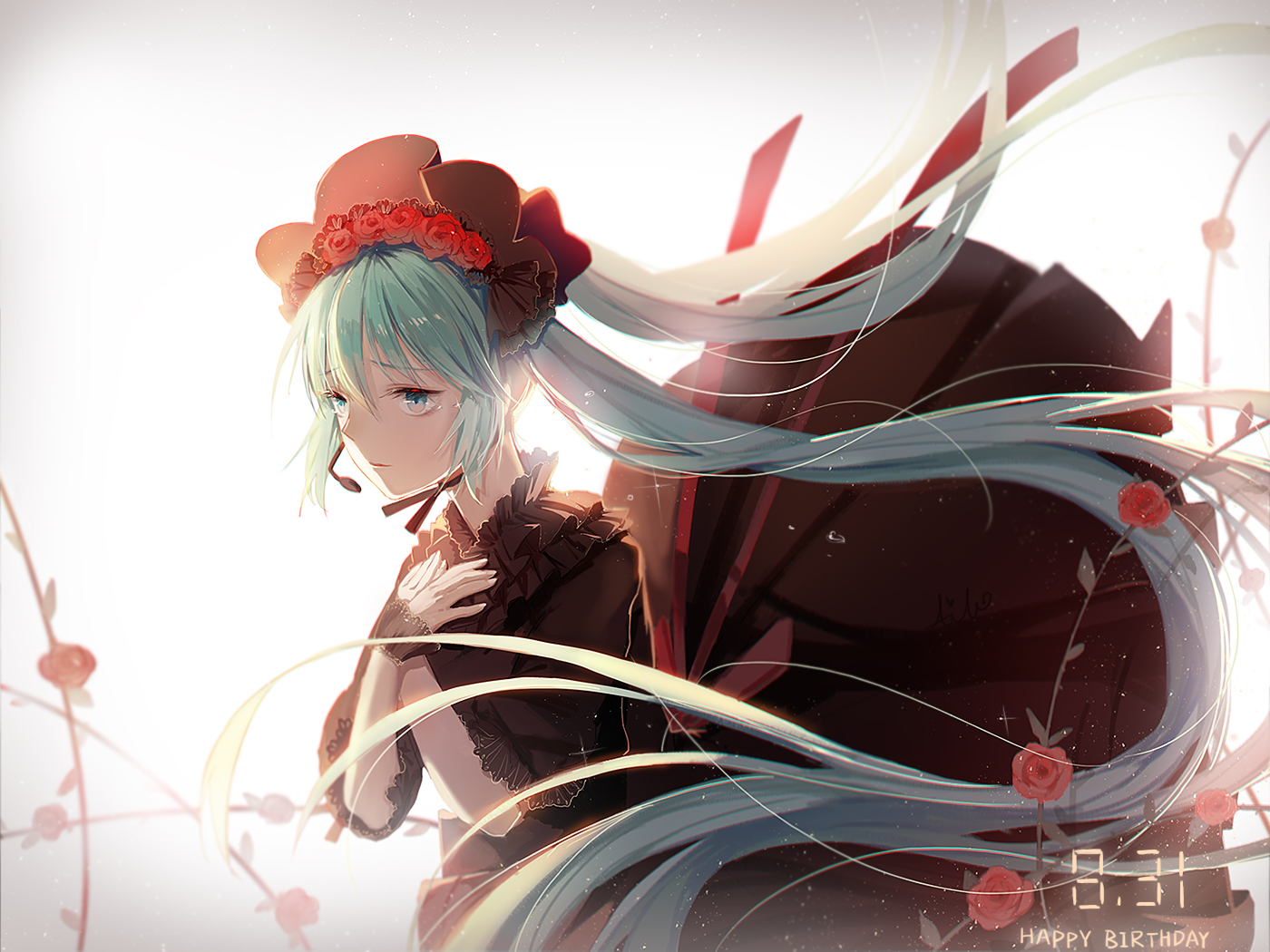 初音未来 绘师:aiko 本作品pixiv id=58747603