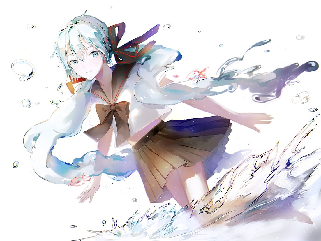 初音未来 绘师:aiko 本作品pixiv id=59647268