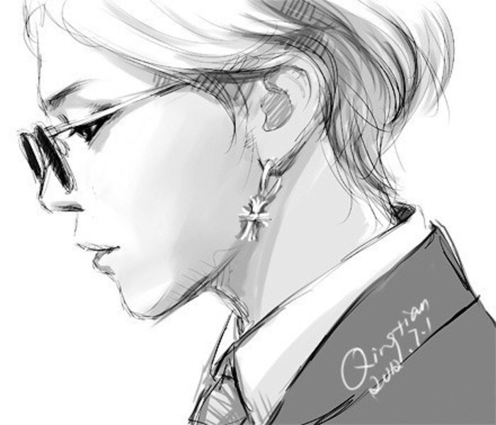 权志龙#gd#手绘权志龙#bigbang#权总裁#男头像#权志龙头像