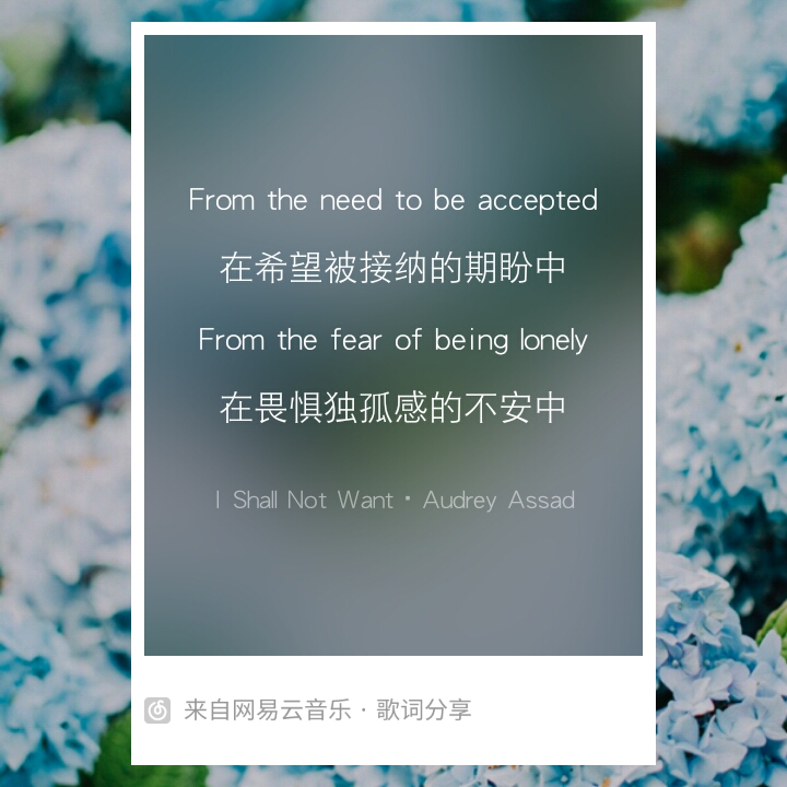 自制/歌词海报/句子集/网易云音乐