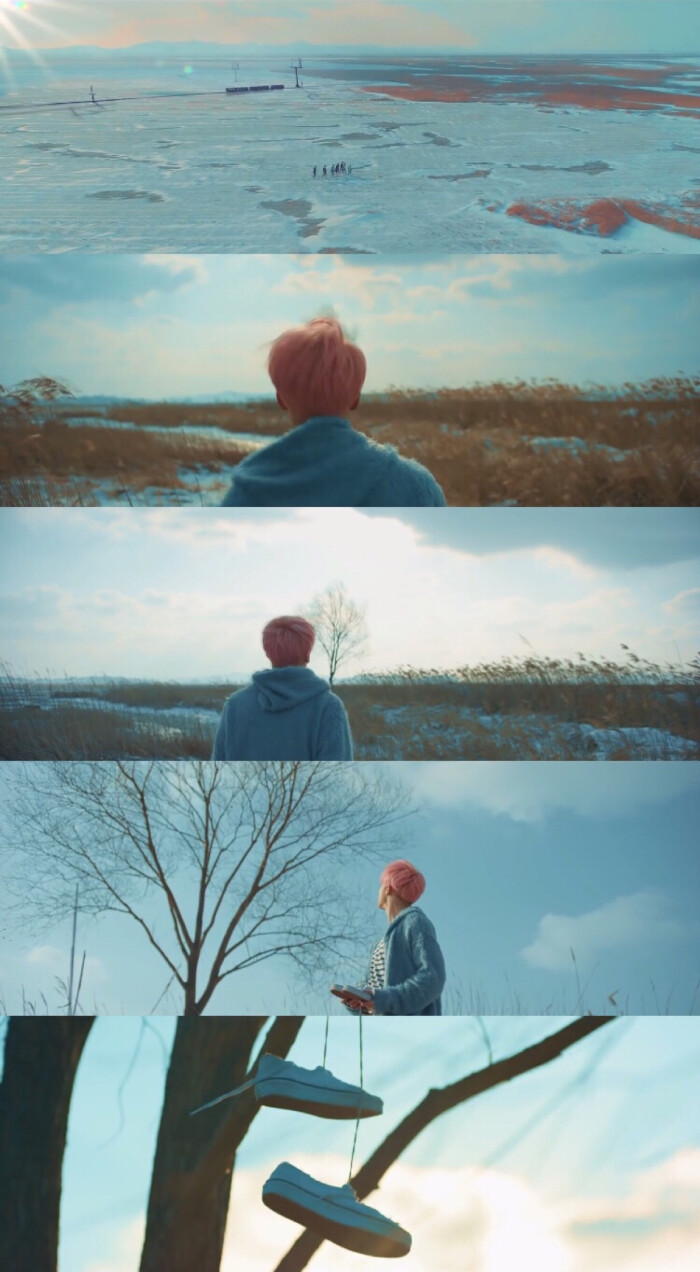 防弹少年团 bts spring day 春日 自截图 朴智旻 jimin