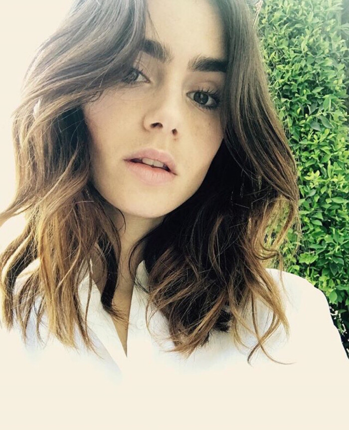 lily collins ins