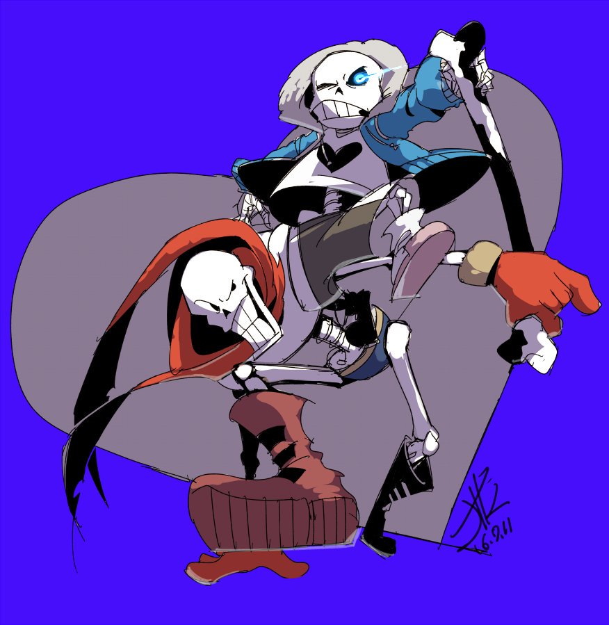 undertale——sans&papyrus