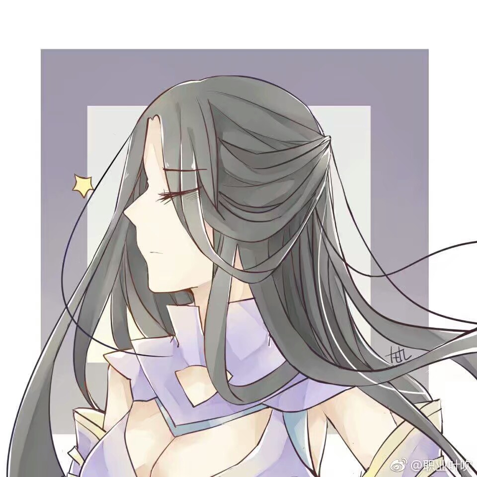 王者荣耀同人情头 露娜紫霞仙子
