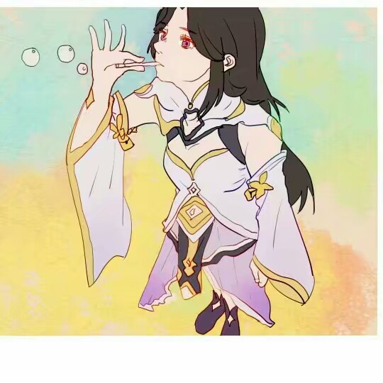 王者荣耀同人情头 露娜紫霞仙子