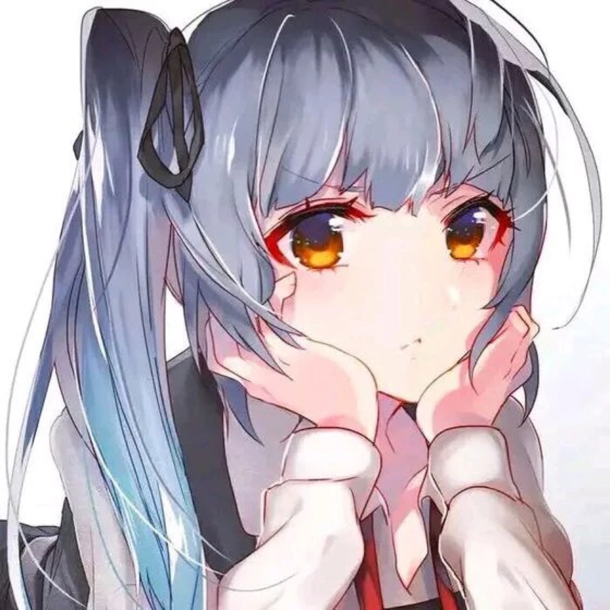 动漫女头.尾生抱柱,至死方休.