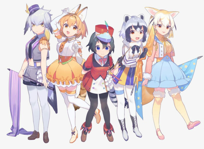 兽娘动物园 动漫 插画 梦幻 可爱 头像 壁纸 二次元 少女