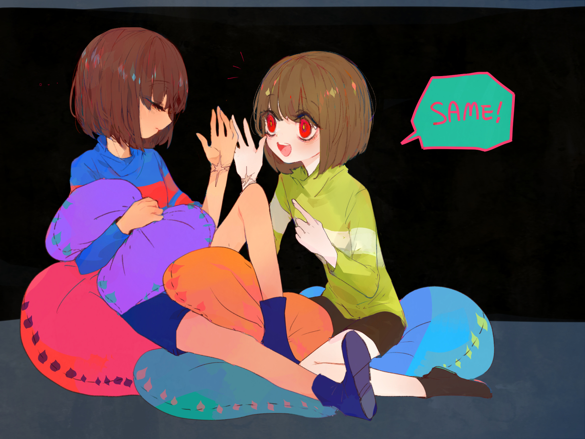 frisk和chara