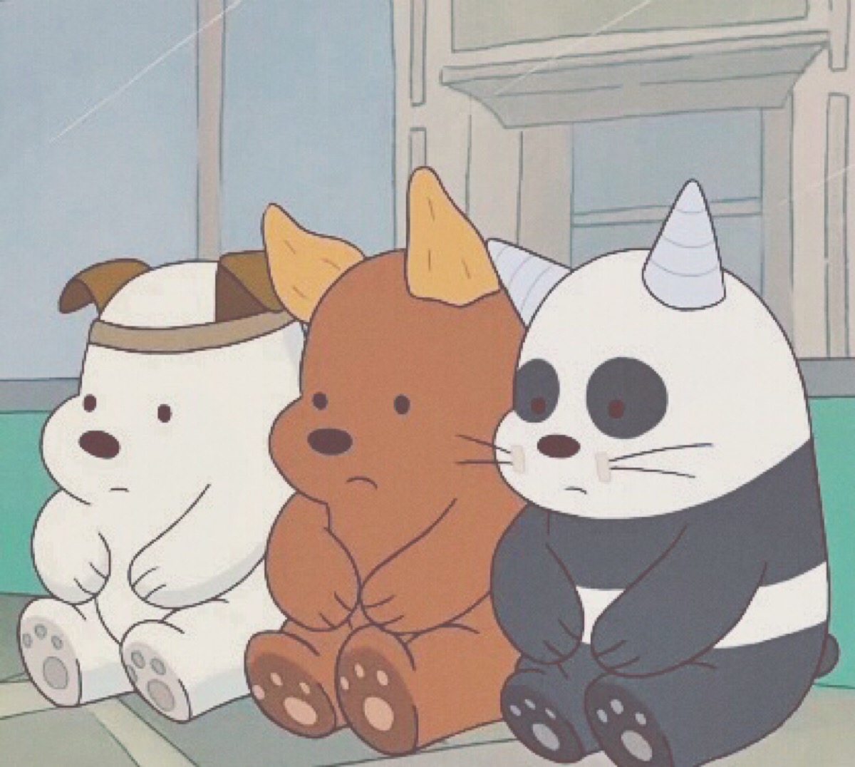 裸熊三人头像