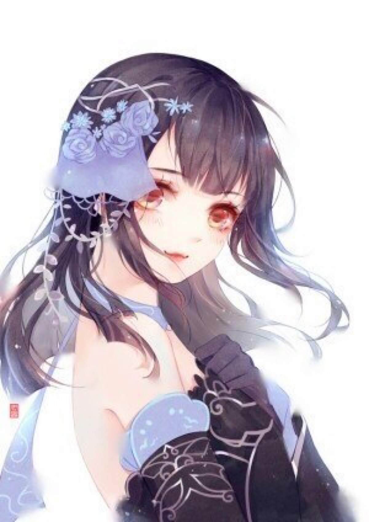 动漫二次元闺蜜女头像 团头 小清新 古风
