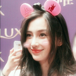 > 杨颖 angelababy 可爱 美 女神 baby头像 孤芳不自赏 创业时代