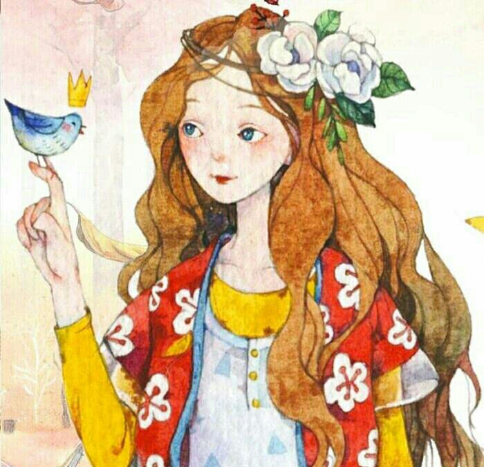 侵删#动漫女头#软萌#搞怪#傲娇#高冷#女王#手绘头像(61 w 61)